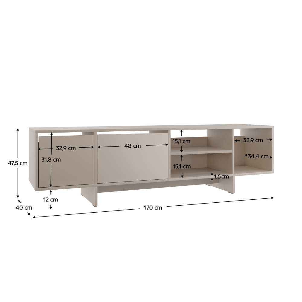 Masa TV, casmir, STANDO STD01 — imaginea 3