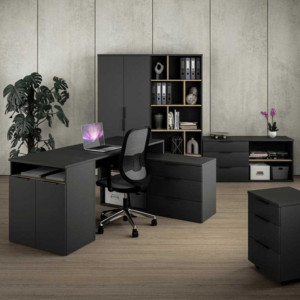 Masa PC, antracit, ADAPO ADP03 — imaginea 3