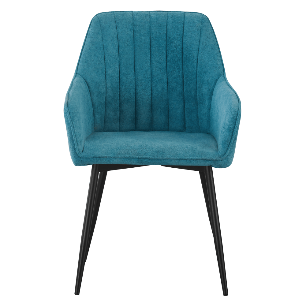 Fotoliu de design, verde/negru, VAJRO — imaginea 3
