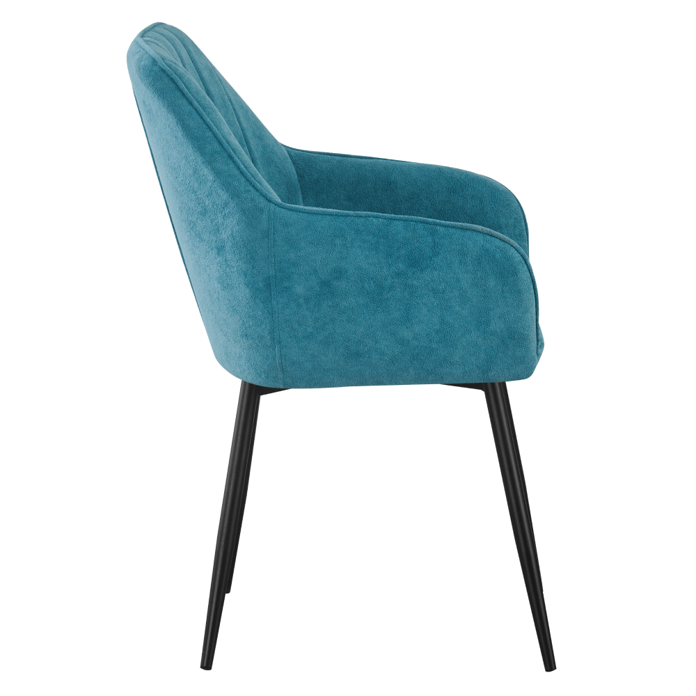 Fotoliu de design, verde/negru, VAJRO — imaginea 4
