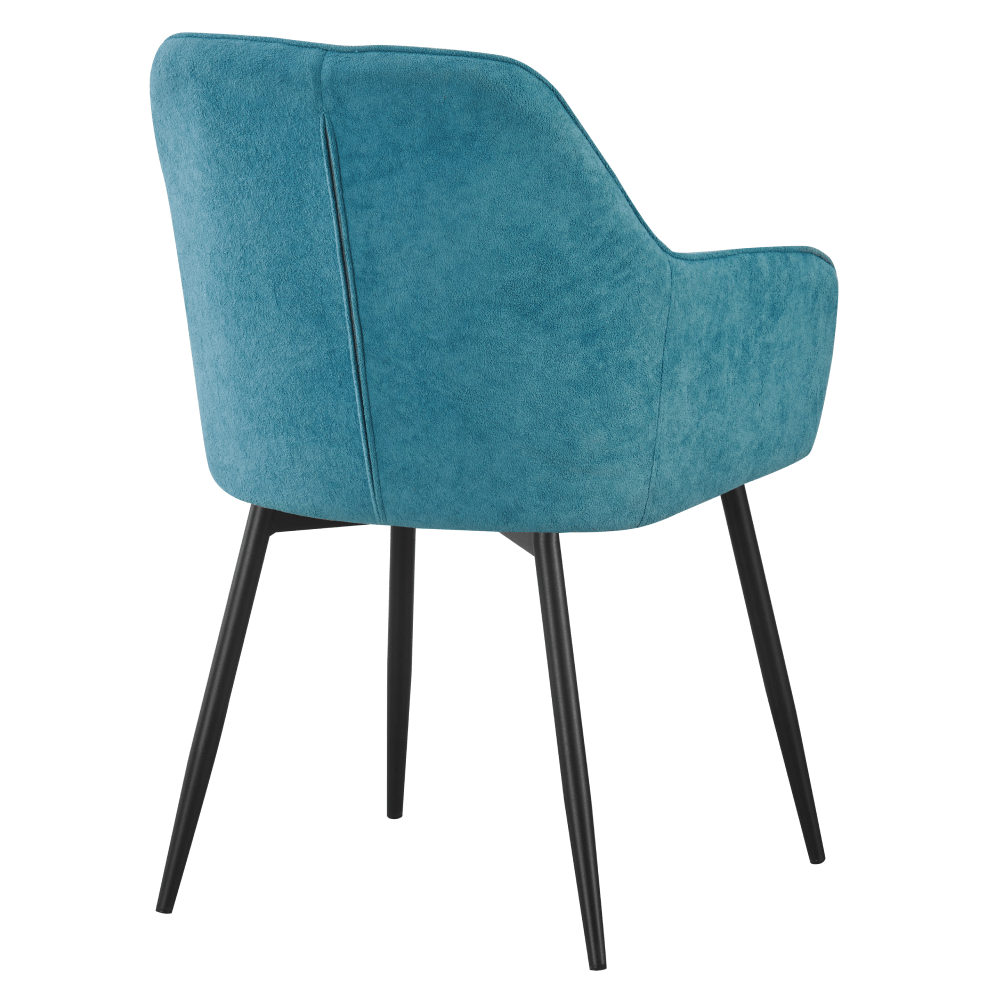 Fotoliu de design, verde/negru, VAJRO — imaginea 5