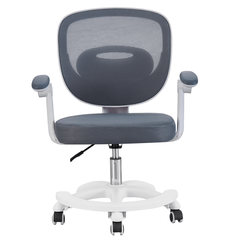 Scaun pivotant, gri/alb, TRIXI TYP 2 — imaginea 3
