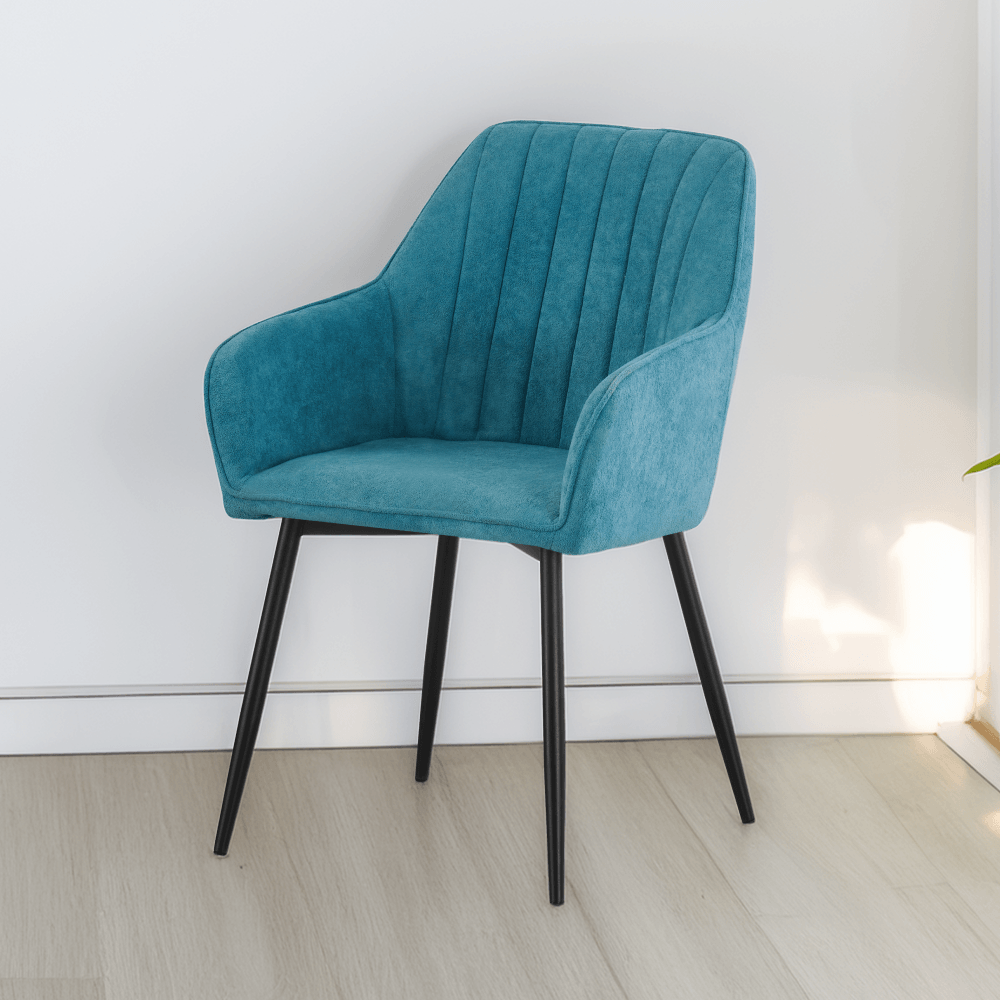 Fotoliu de design, verde/negru, VAJRO — imaginea 6