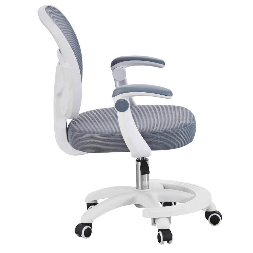 Scaun pivotant, gri/alb, TRIXI TYP 2 — imaginea 4