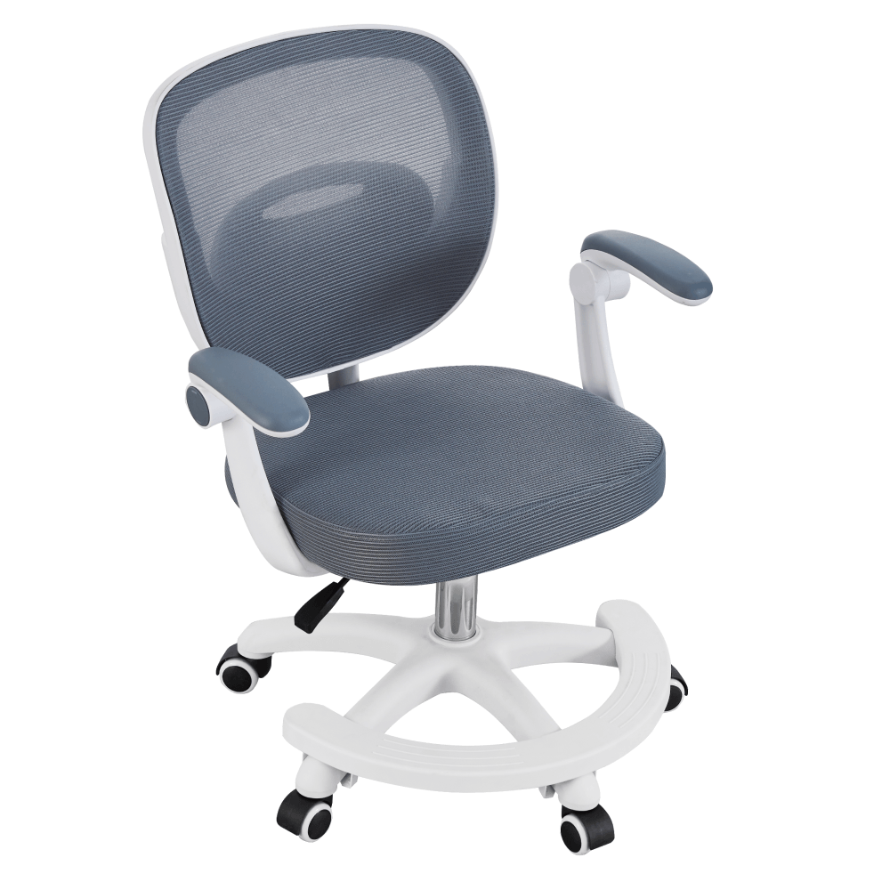 Scaun pivotant, gri/alb, TRIXI TYP 2 — imaginea 6