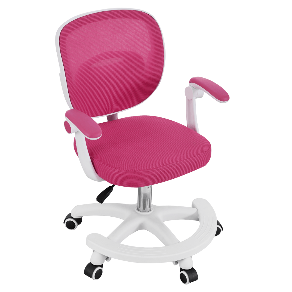 Scaun pivotant, zmeura/alb, TRIXI TYP 2 — imaginea 6