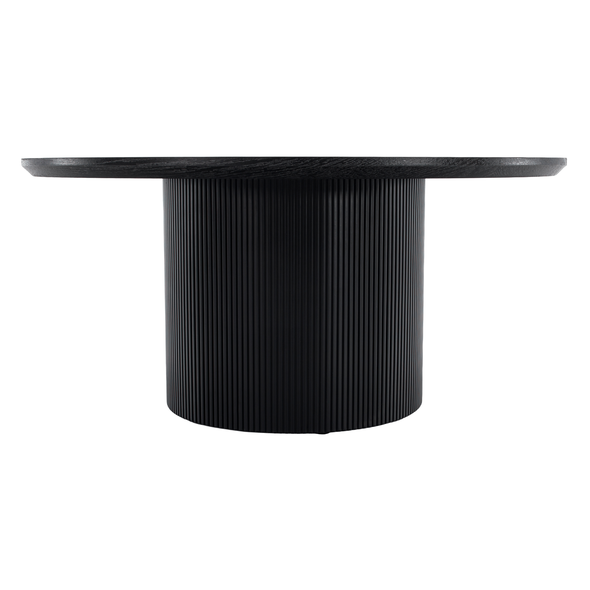 Masuta de cafea, negru, diametru 80 cm, MAHIR TYP 2 — imaginea 4