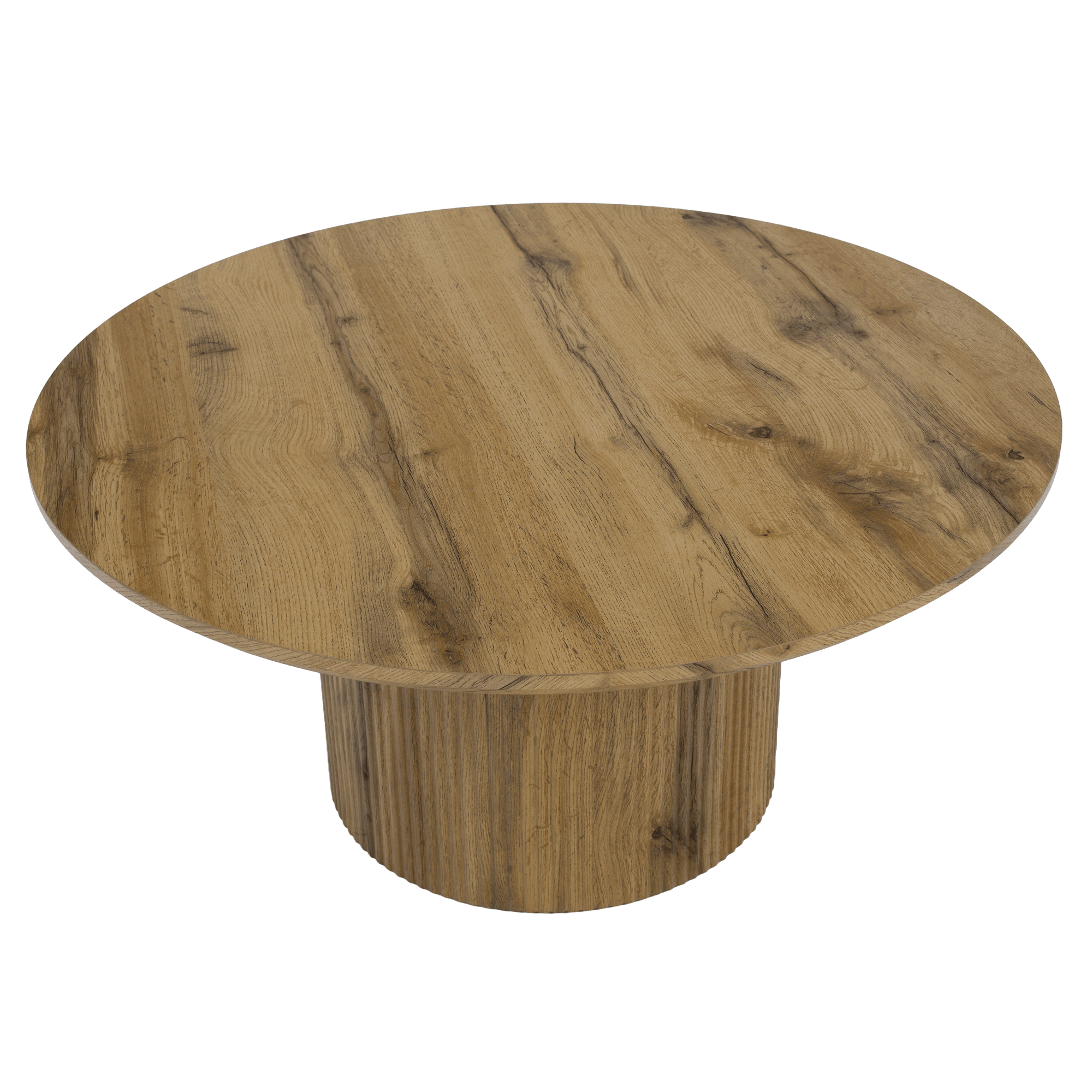 Masuta de cafea, stejar, diametru 80 cm, MAHIR TYP 2 — imaginea 2