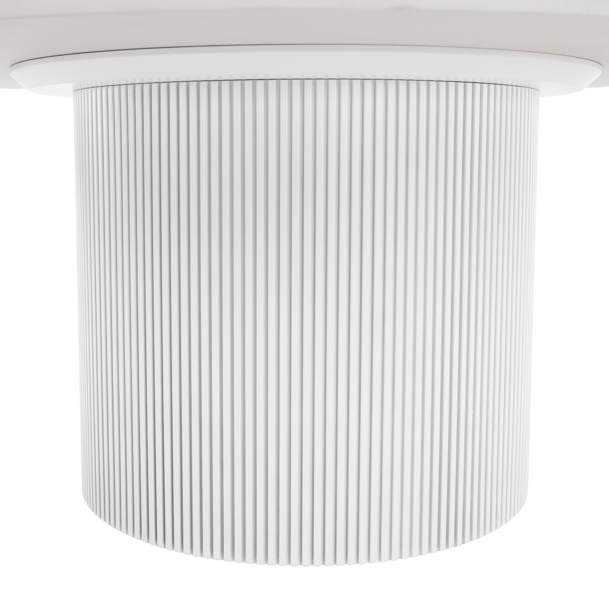 Masuta de cafea, marmura alba/MDF, diametru 80 cm, MAHIR TYP 1 — imaginea 9
