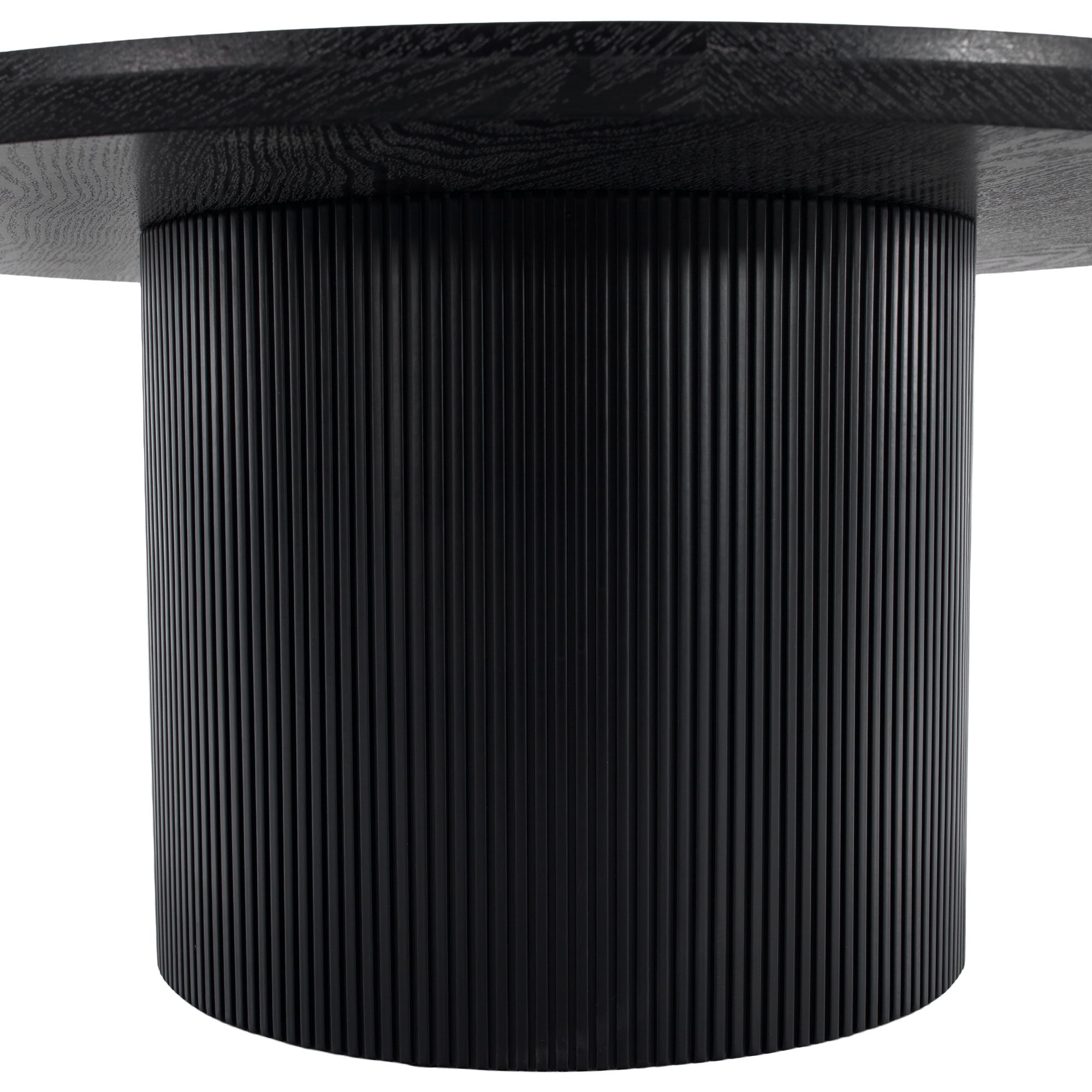 Masuta de cafea, negru, diametru 80 cm, MAHIR TYP 2 — imaginea 7