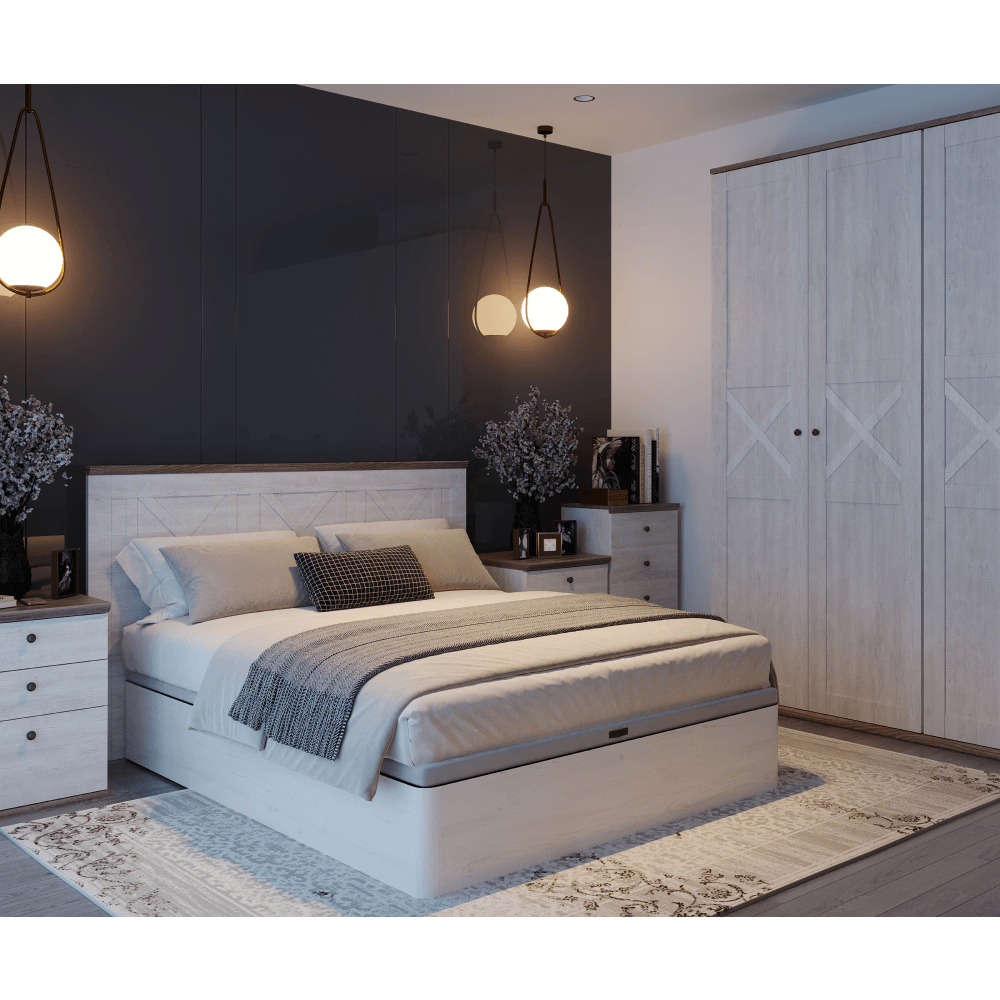 Dulap, pin canyon/stejar sonoma trufel, TEINA SZF5D — imaginea 4