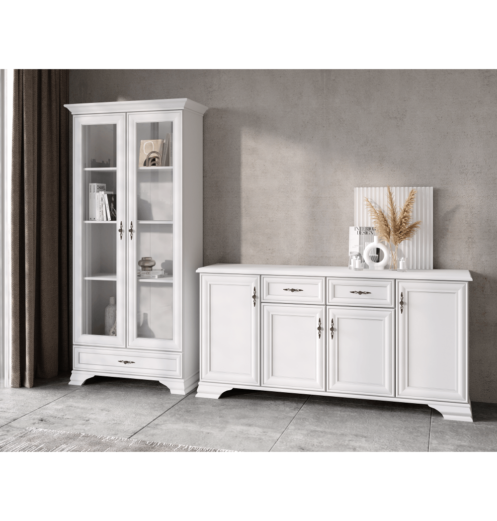 Vitrina, alb alpin, KENTAK REG2W1S — imaginea 5