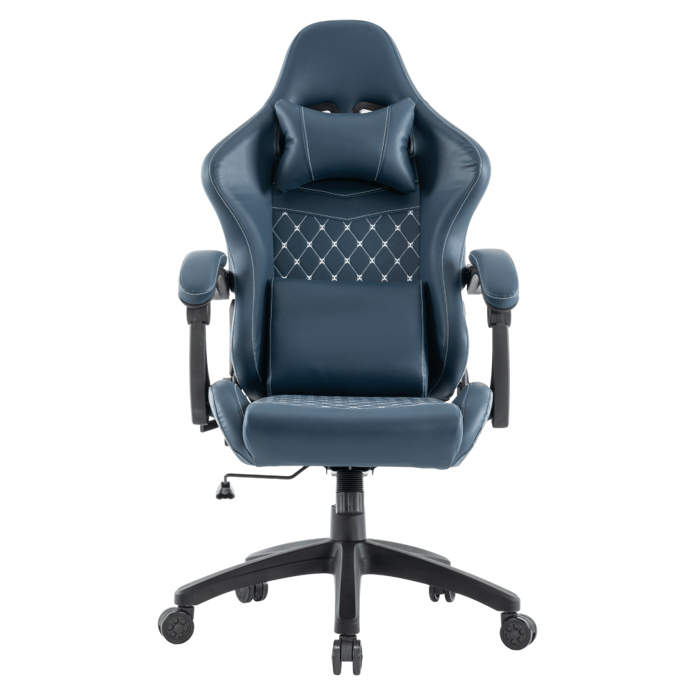 Scaun de birou/gaming, albastru, portanta 150 kg, SAMIE — imaginea 5