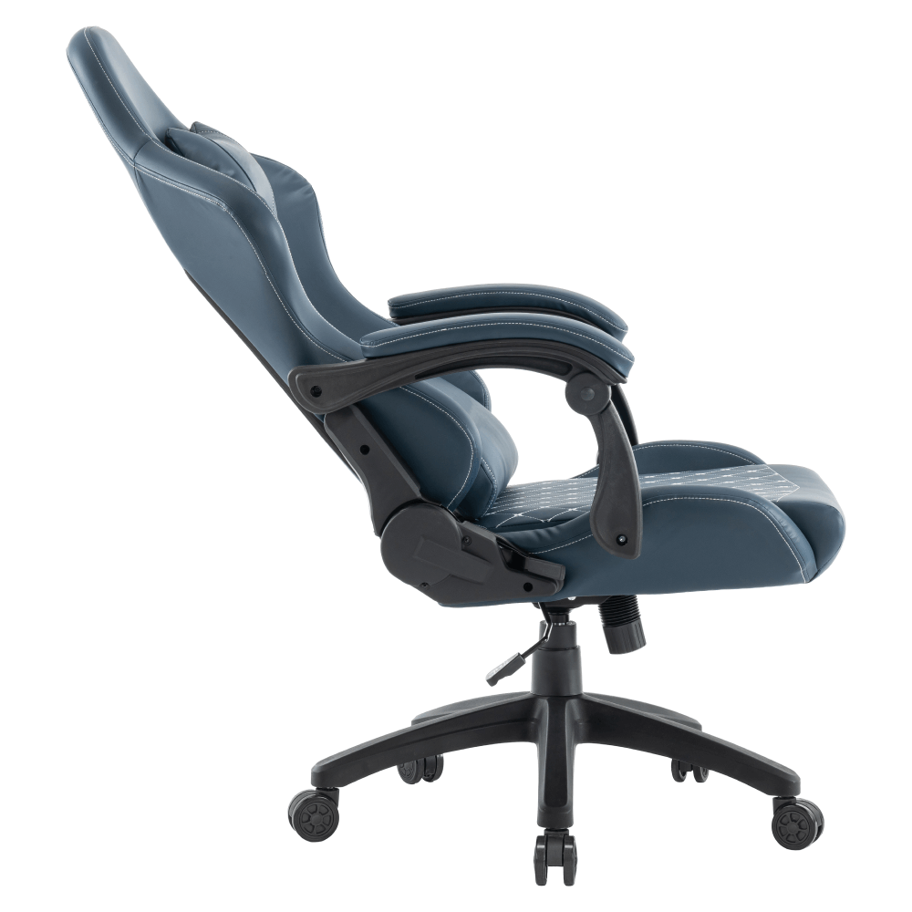 Scaun de birou/gaming, albastru, portanta 150 kg, SAMIE — imaginea 6