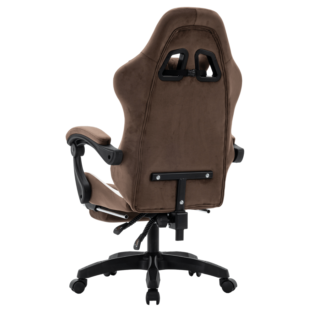Scaun de birou/gaming, maro/alb, HOSPO — imaginea 8