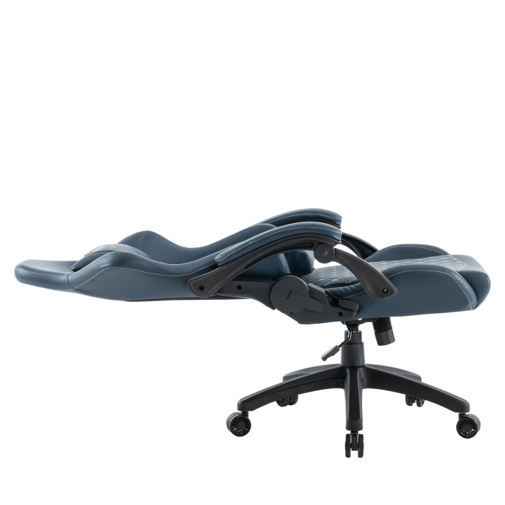 Scaun de birou/gaming, albastru, portanta 150 kg, SAMIE — imaginea 10
