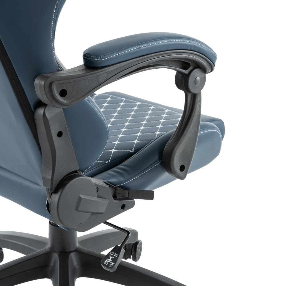 Scaun de birou/gaming, albastru, portanta 150 kg, SAMIE — imaginea 12