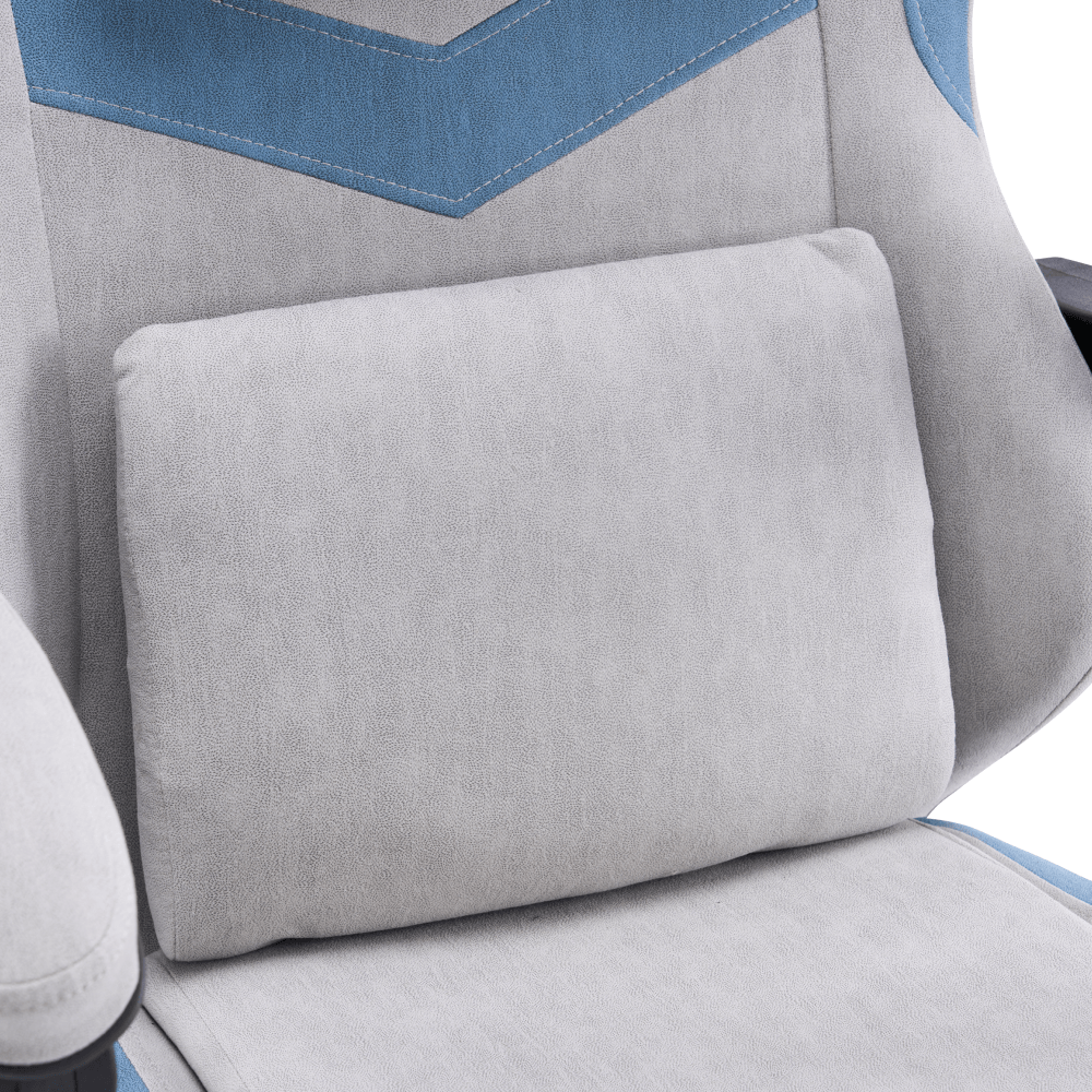 Scaun de birou/gaming, gri/albastru, ZODIA — imaginea 14