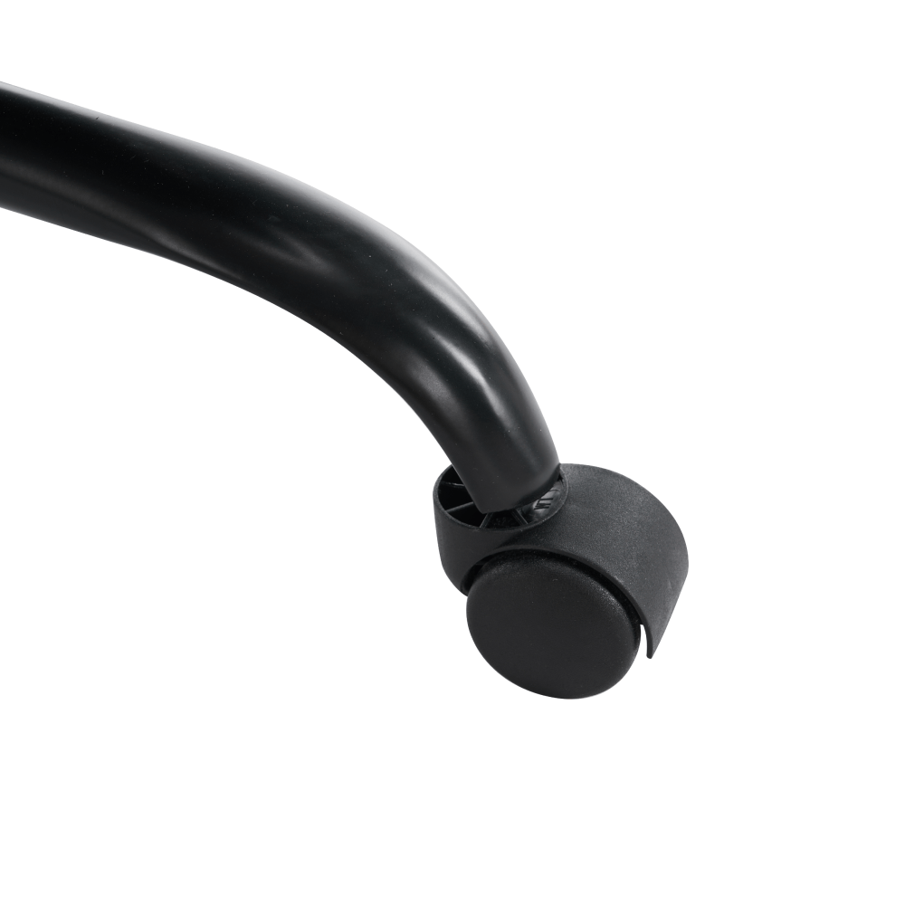 Scaun de birou/gaming, negru, tesatura Velvet, portanta 150 kg, SALOP — imaginea 17