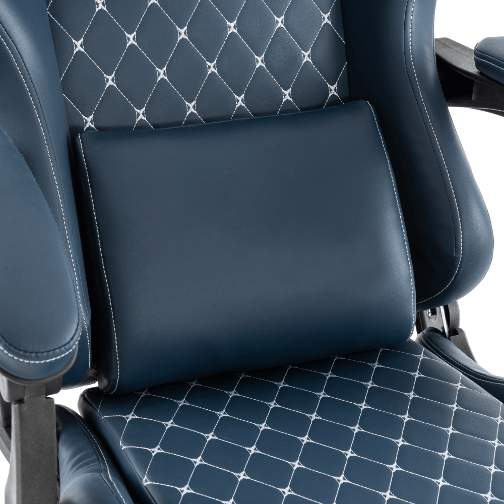 Scaun de birou/gaming, albastru, portanta 150 kg, SAMIE — imaginea 18