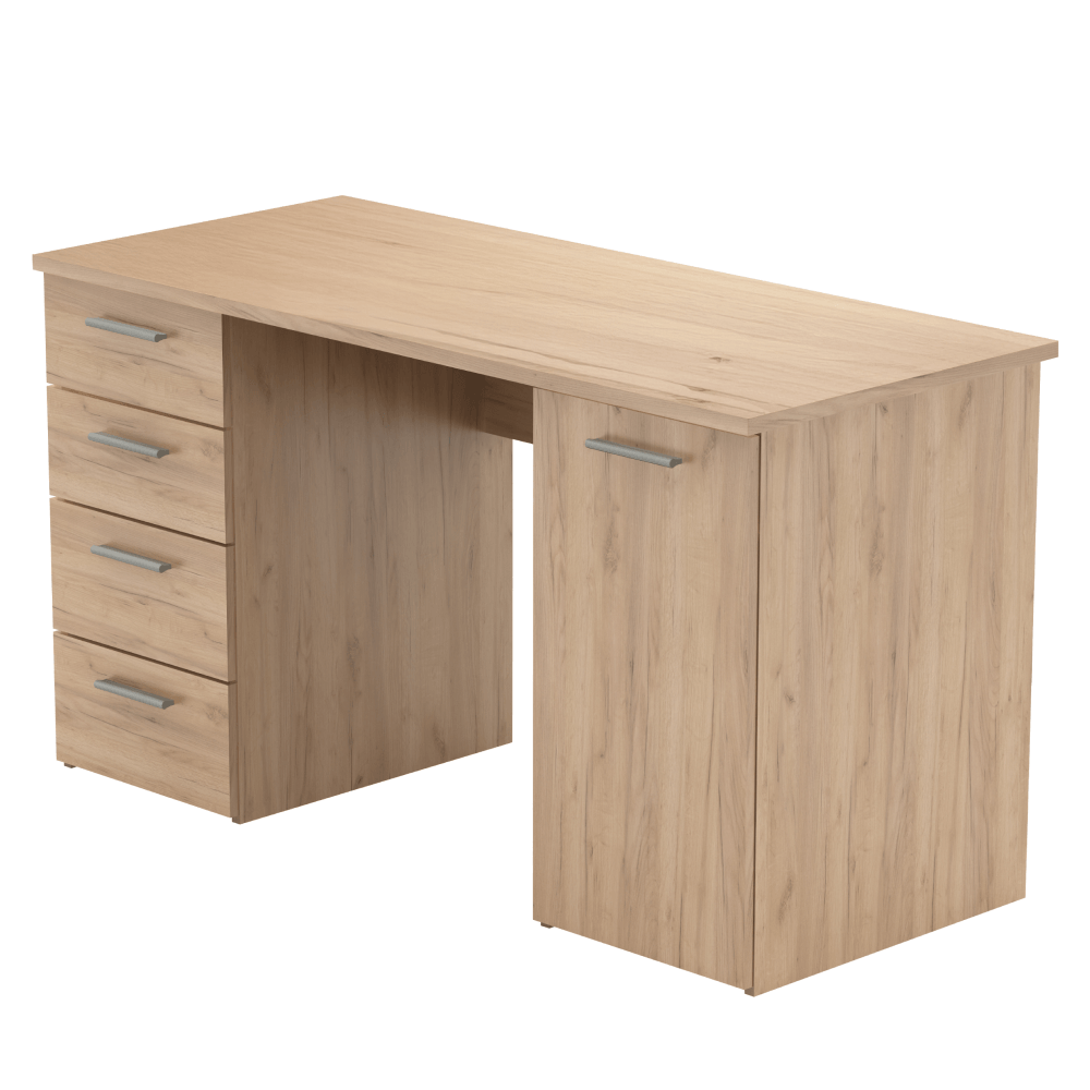 Masa birou, stejar artisan, EUSTACH — imaginea 6