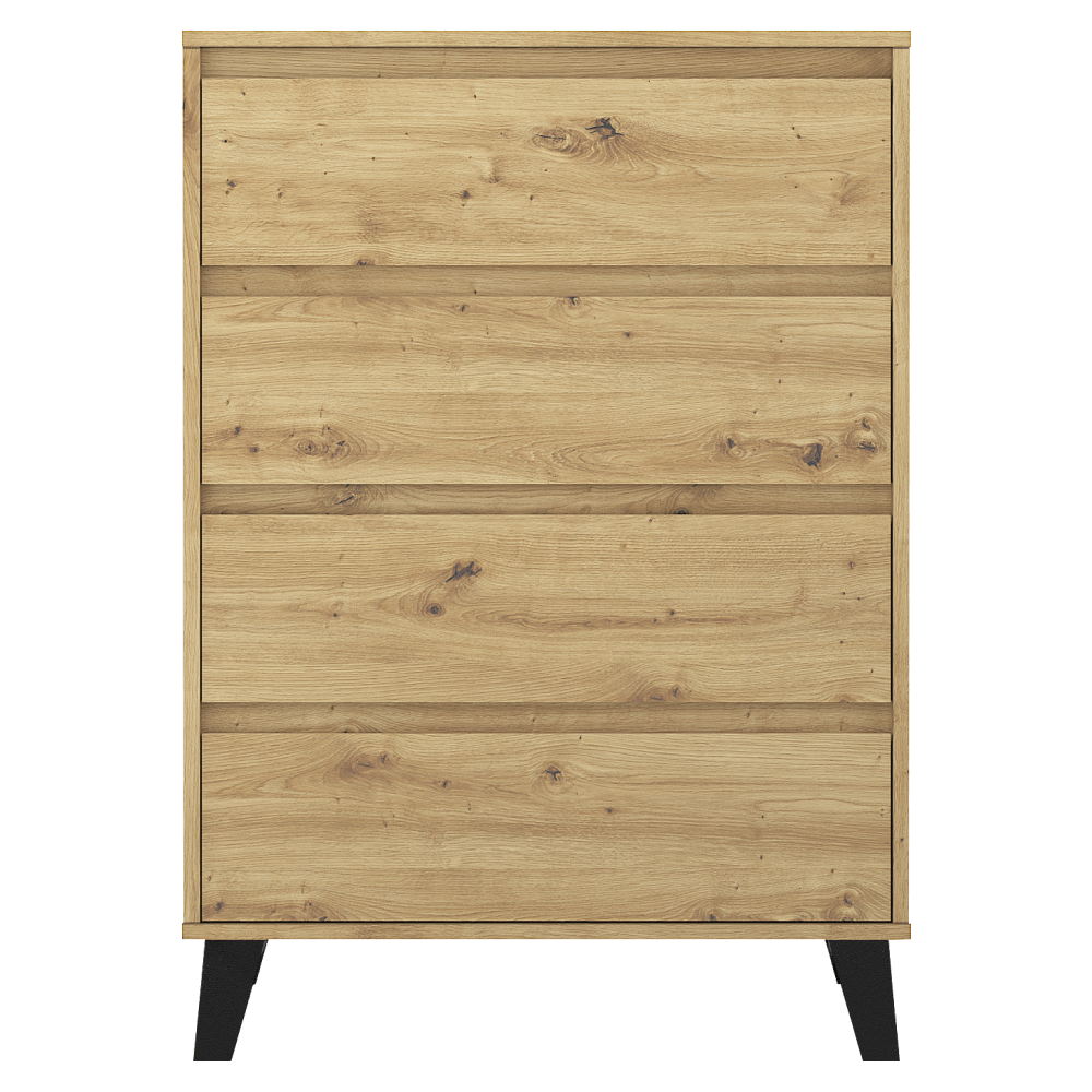 Comoda, stejar artisan, BOGAN NEW 4S70 — imaginea 3