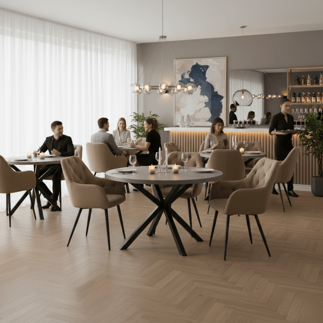 Fotoliu de design, material Velvet bej, VERIO NEW — imaginea 4