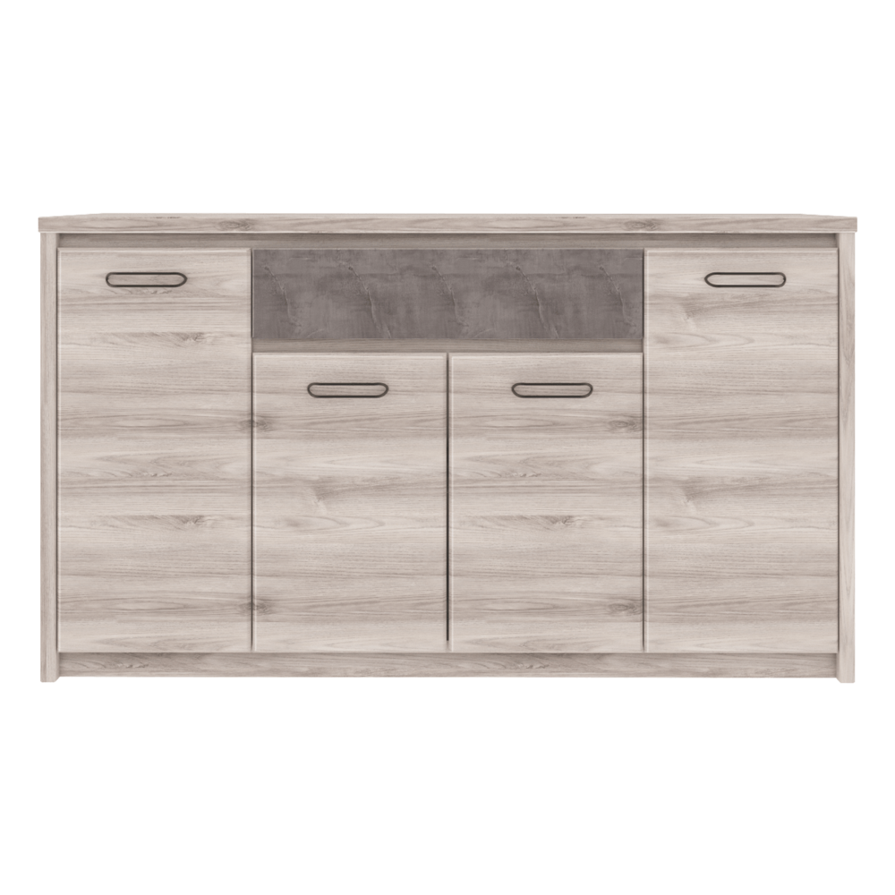 Comoda 4D1S, castan Nairobi / onix, JESI NEW — imaginea 3