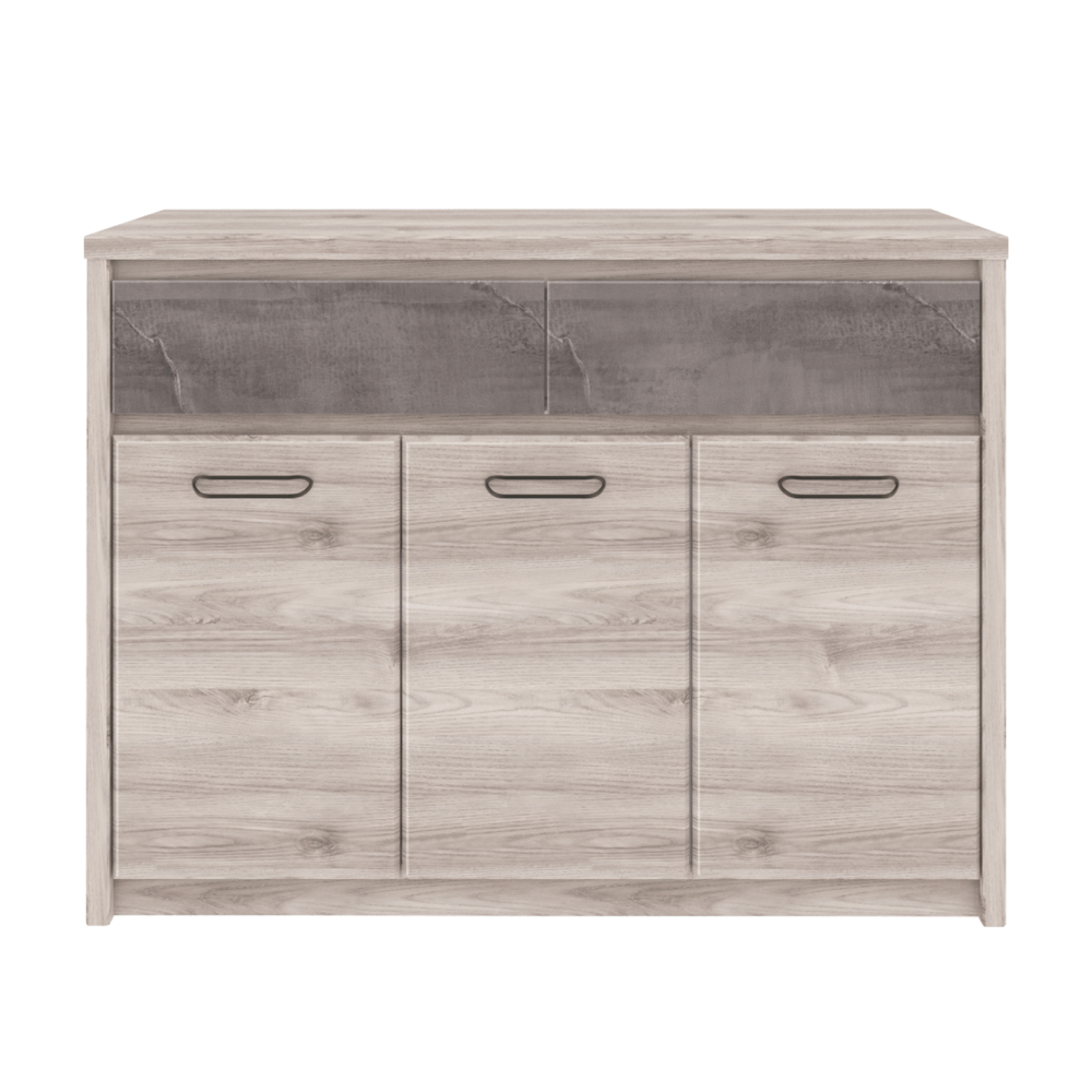 Comoda 3D2S, castan Nairobi / onix, JESI NEW — imaginea 5
