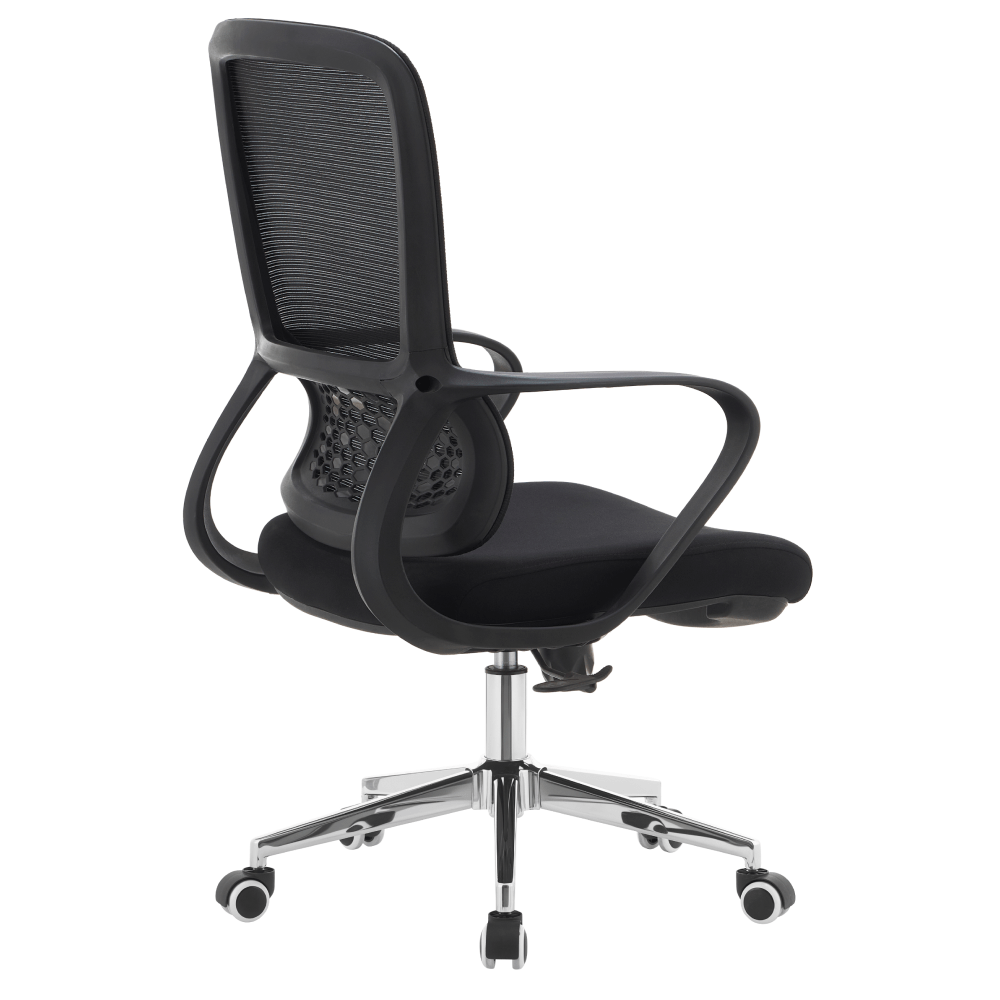 Fotoliu de birou, negru, FOSTER TYP 2 — imaginea 5