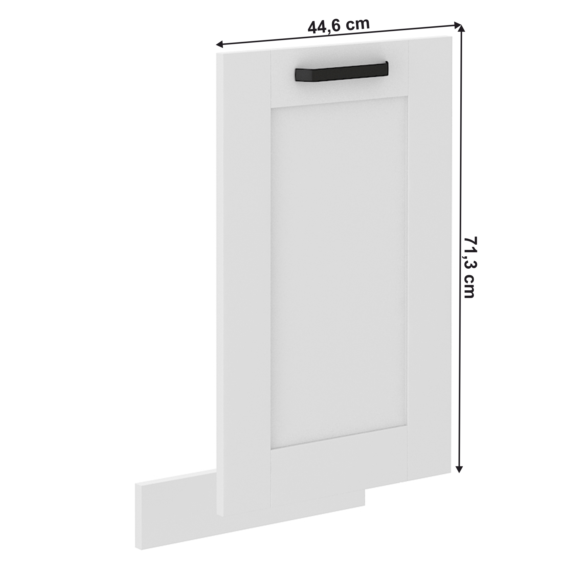 Usa pentru masina de spalat vase, alba, LULA ZM 713x446 — imaginea 4