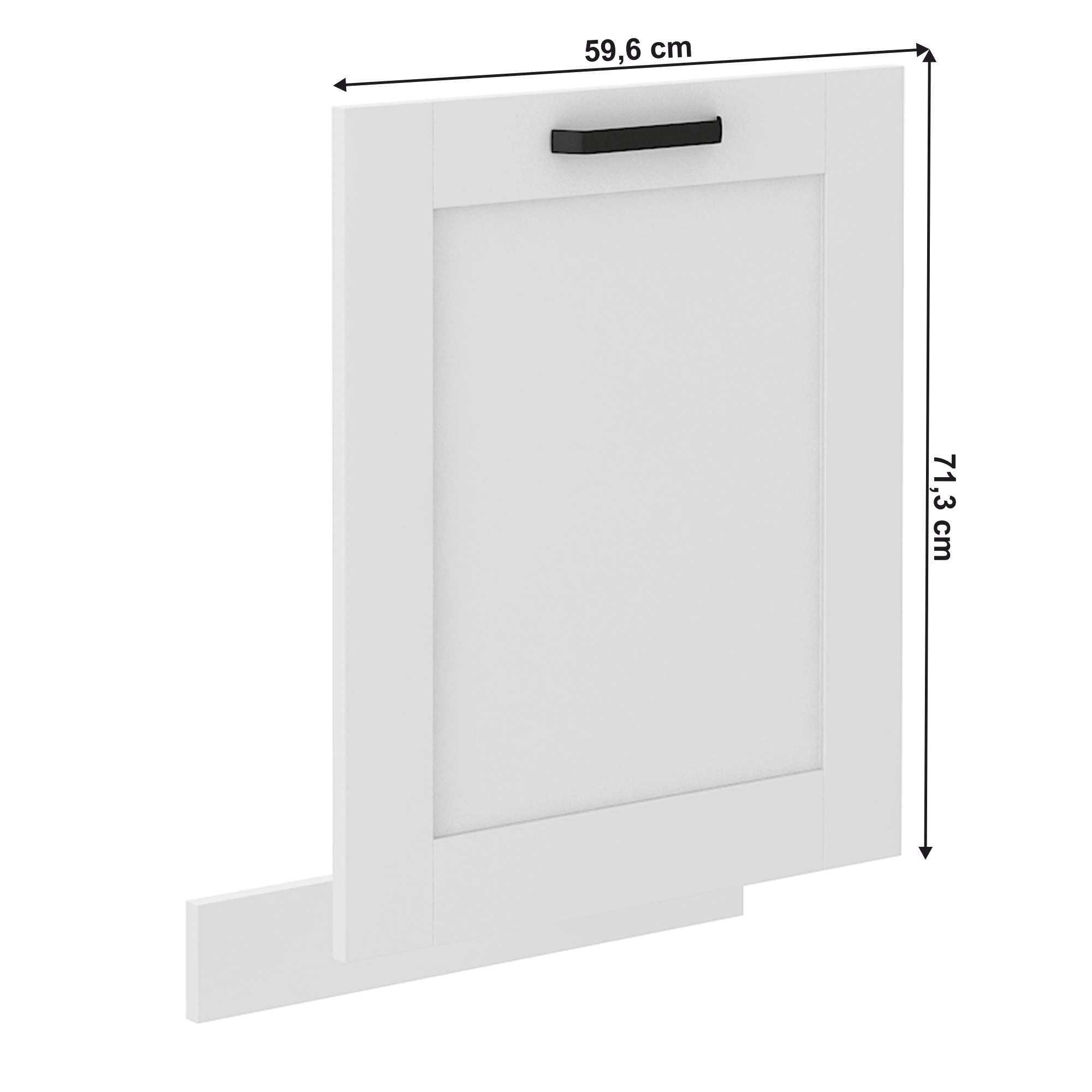 Usa pentru masina de spalat vase, alba, LULA ZM 713x596 — imaginea 7