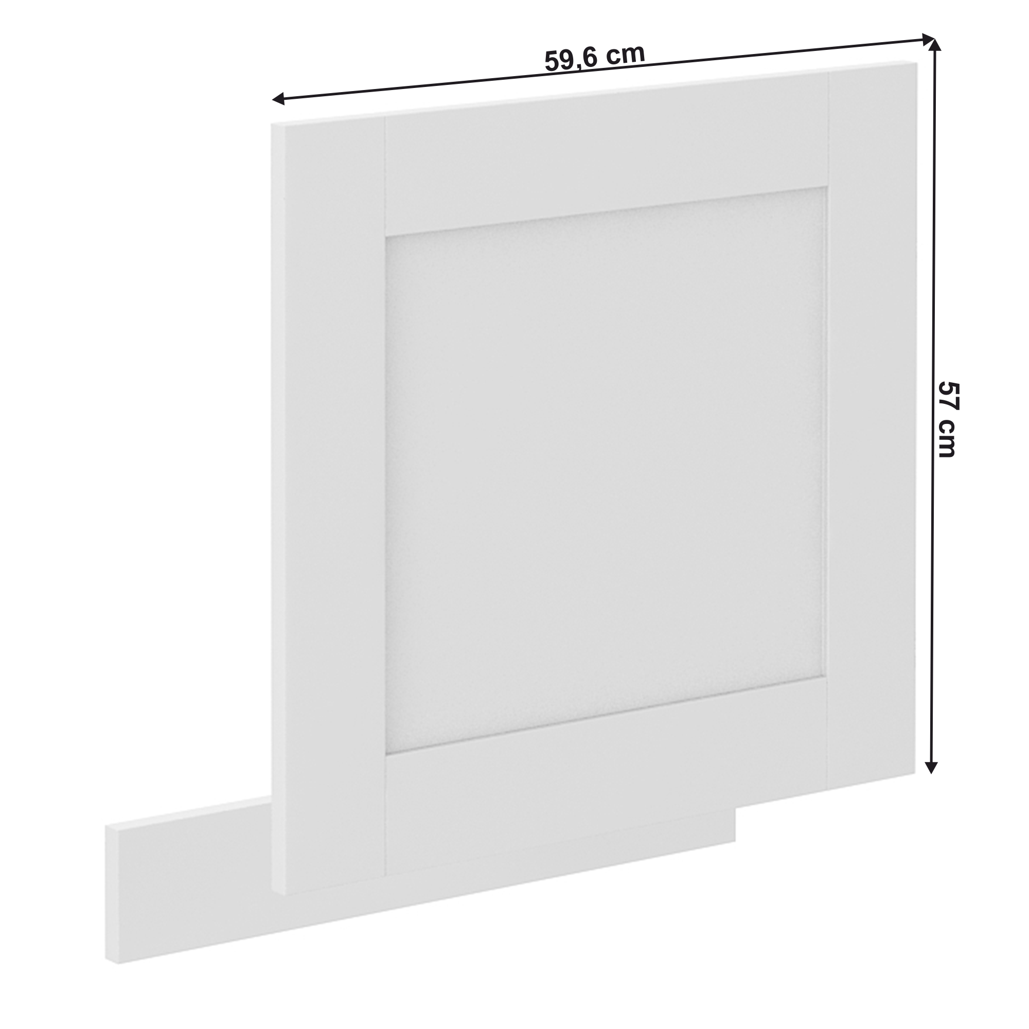 Usa pentru masina de spalat vase, alba, LULA ZM 570x596 — imaginea 15