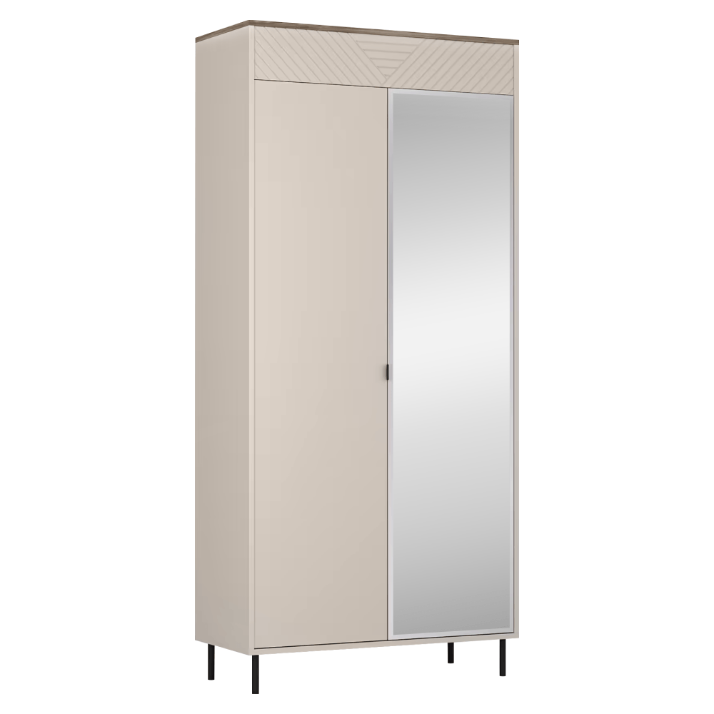 Dulap, casmir/stejar castello, EYCO 2D/40 — imaginea 5