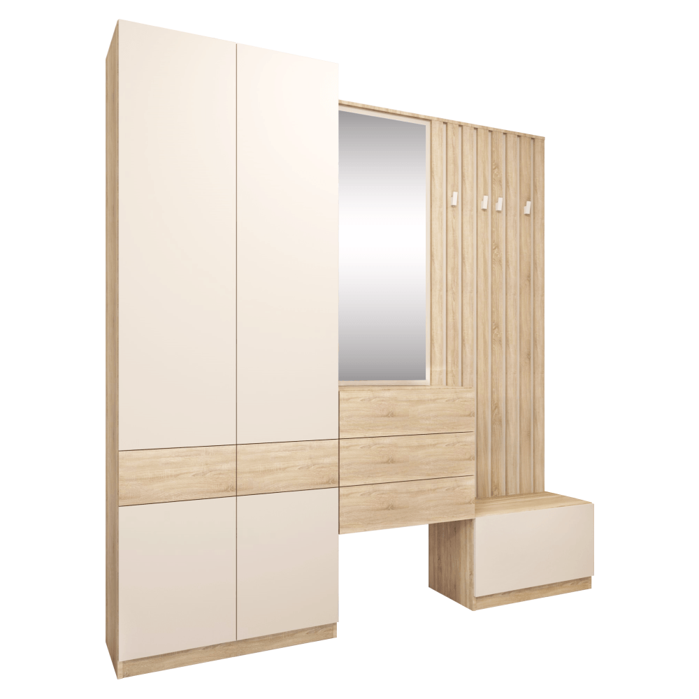 Cuier, stejar sonoma/casmir, VERTIO WIE67 — imaginea 3