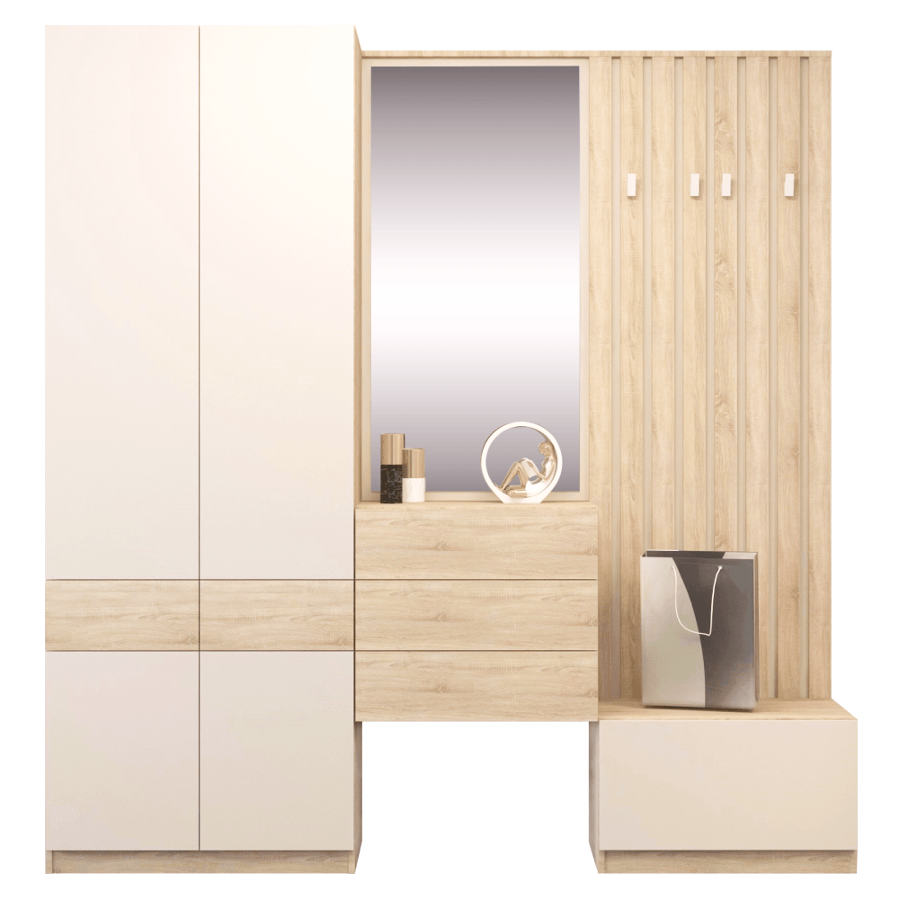 Comoda, stejar sonoma, VERTIO KOM3S — imaginea 5
