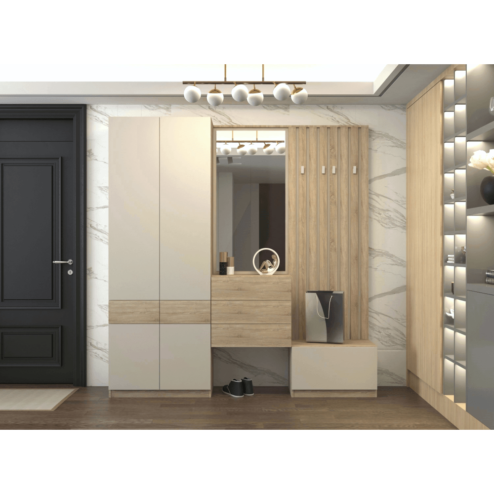 Comoda, stejar sonoma, VERTIO KOM3S — imaginea 6