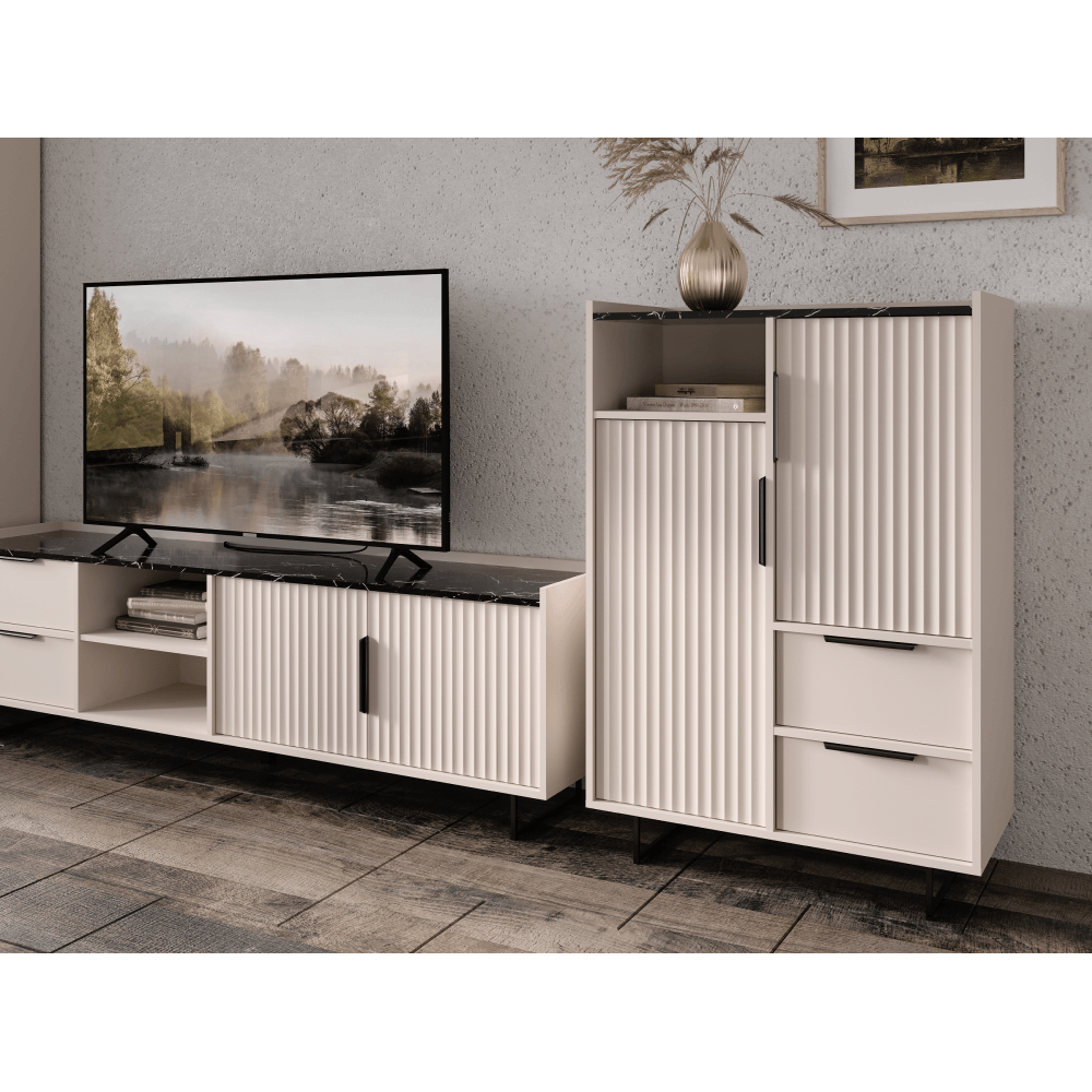 Masuta TV, casmir/marmura inchisa, FRESIO RTV2D2S — imaginea 3