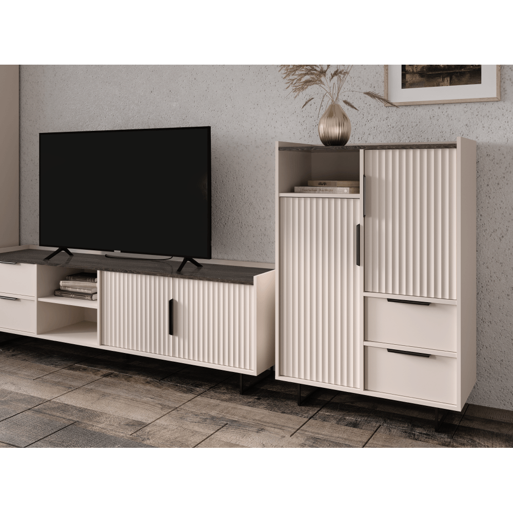 Comoda, casmir/castan de nurca arvadonna, FRESIO KOM2D2S — imaginea 3