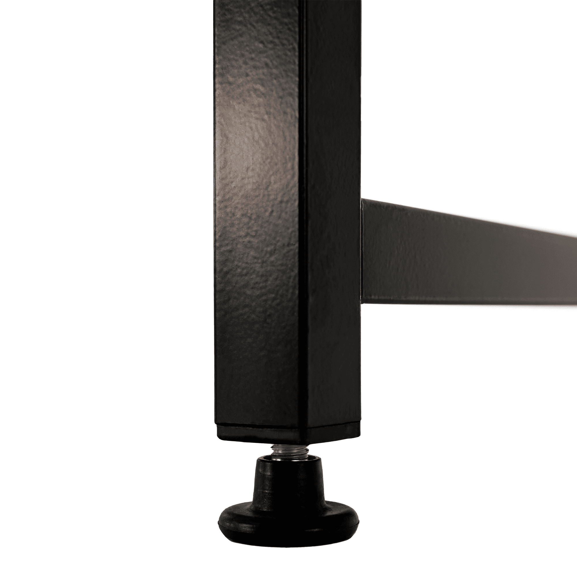 Birou, beton/negru, 90x60 cm, MELLORA — imaginea 6