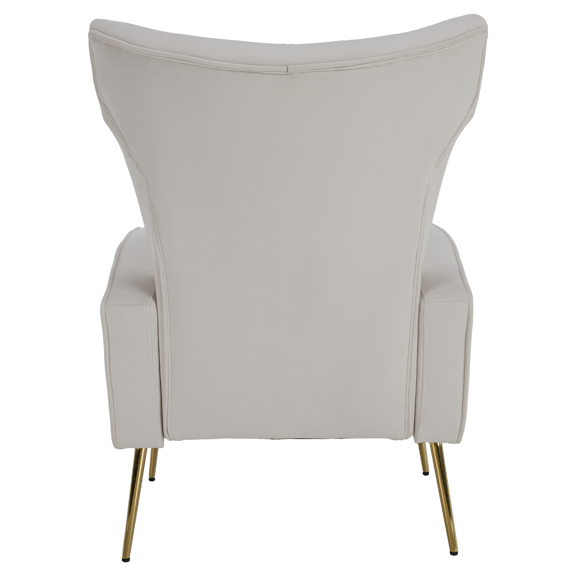 Fotoliu relaxant, tesatura Velvet bej, BARET — imaginea 14