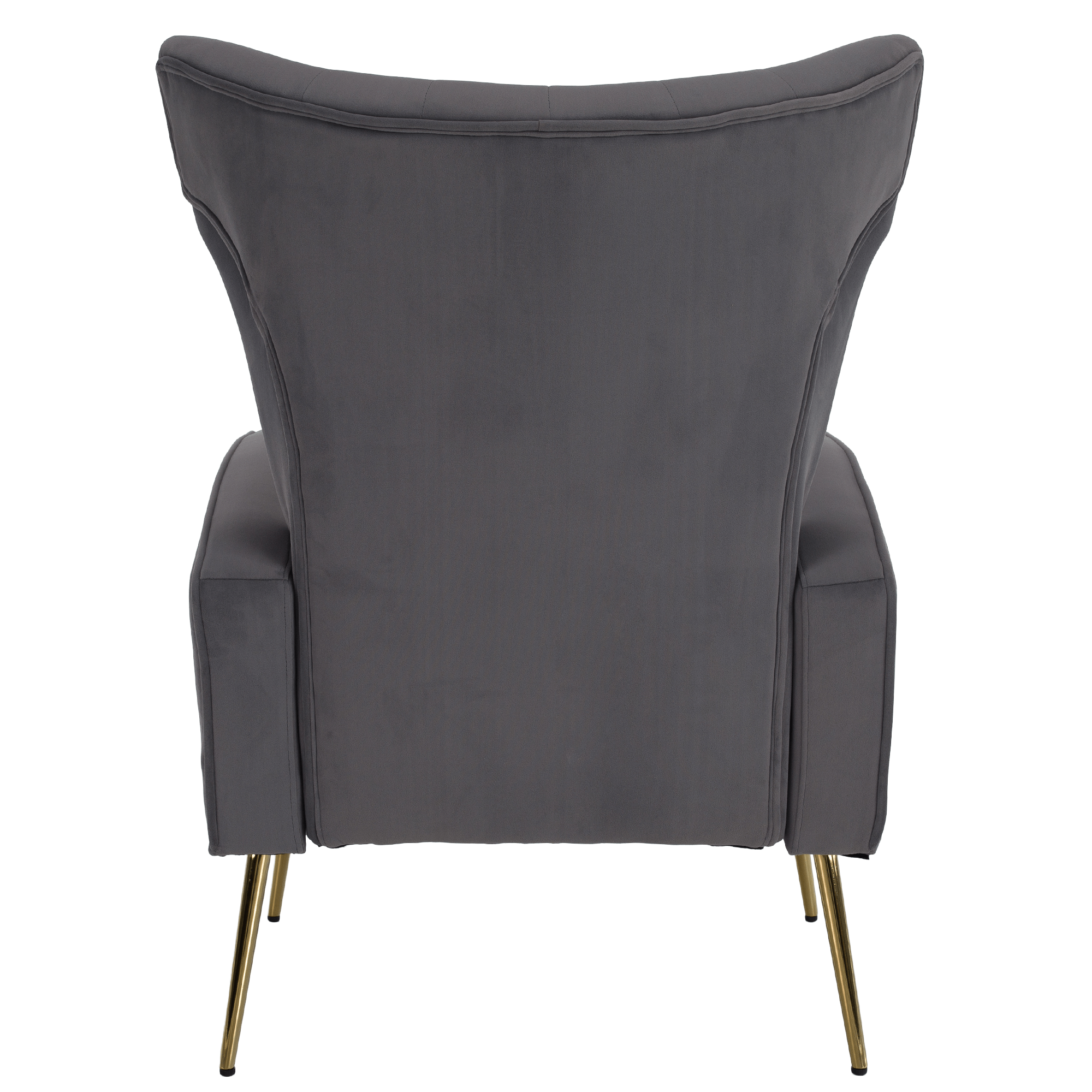 Fotoliu de relaxare, tesatura Velvet gri, BARET — imaginea 14