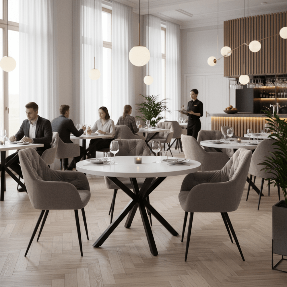 Fotoliu de design, material Velvet maro, VERIO NEW — imaginea 4