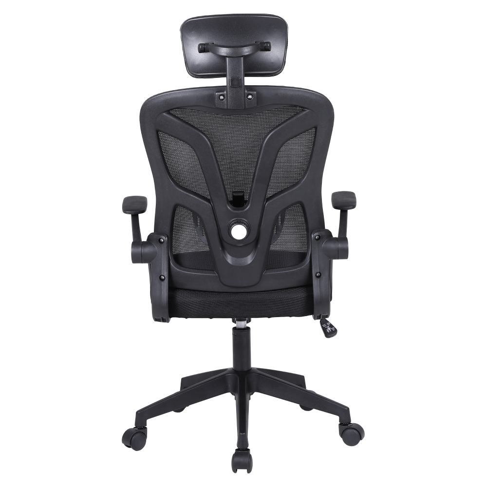 Scaun de birou, negru, SEDOS — imaginea 5