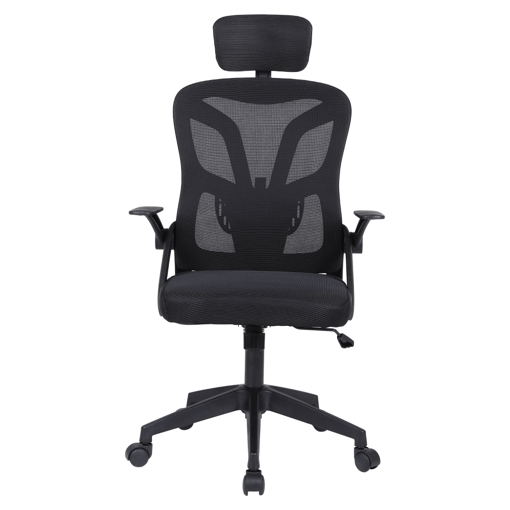 Scaun de birou, negru, SEDOS — imaginea 6