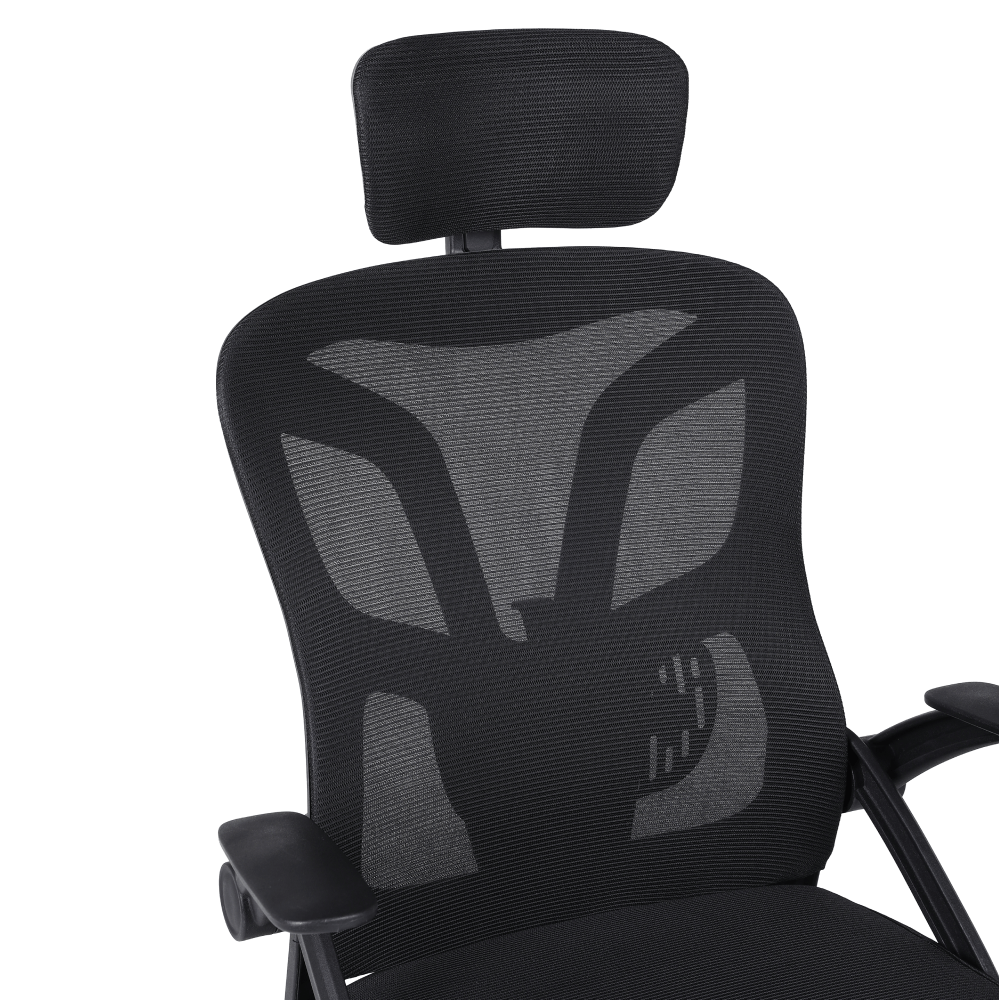 Scaun de birou, negru, SEDOS — imaginea 10