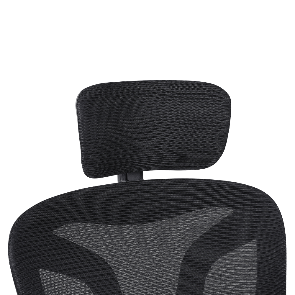 Scaun de birou, negru, SEDOS — imaginea 11