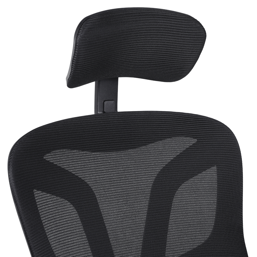 Scaun de birou, negru, SEDOS — imaginea 12