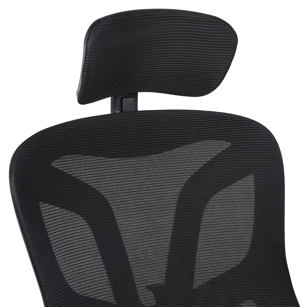 Scaun de birou, negru, SEDOS — imaginea 13