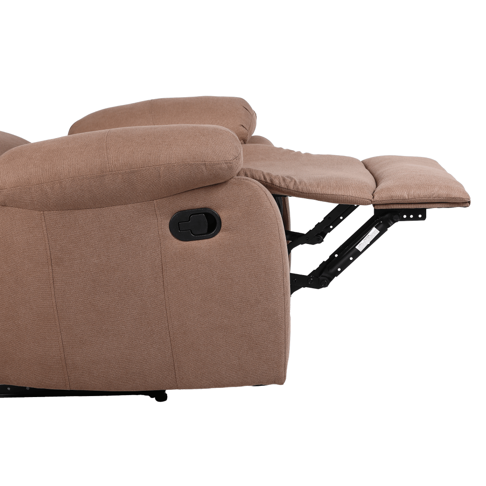 Fotoliu relaxant reglabil, material maro, ASKOY NEW — imaginea 10